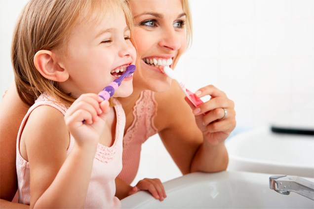higiene bucal dientes de leche